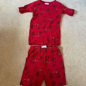 Hanna Andersson Crab Pajama Set 110 (5)